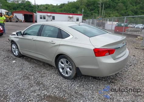 2015 Chevrolet Impala 1Lt из США, поврежденный, VIN 2G1115SL5F9233949